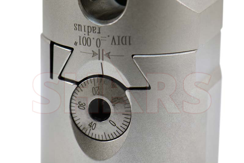 Shars Precision 2″ Boring Head 0.001 Radius 1-1/2″-18 Thread New P]