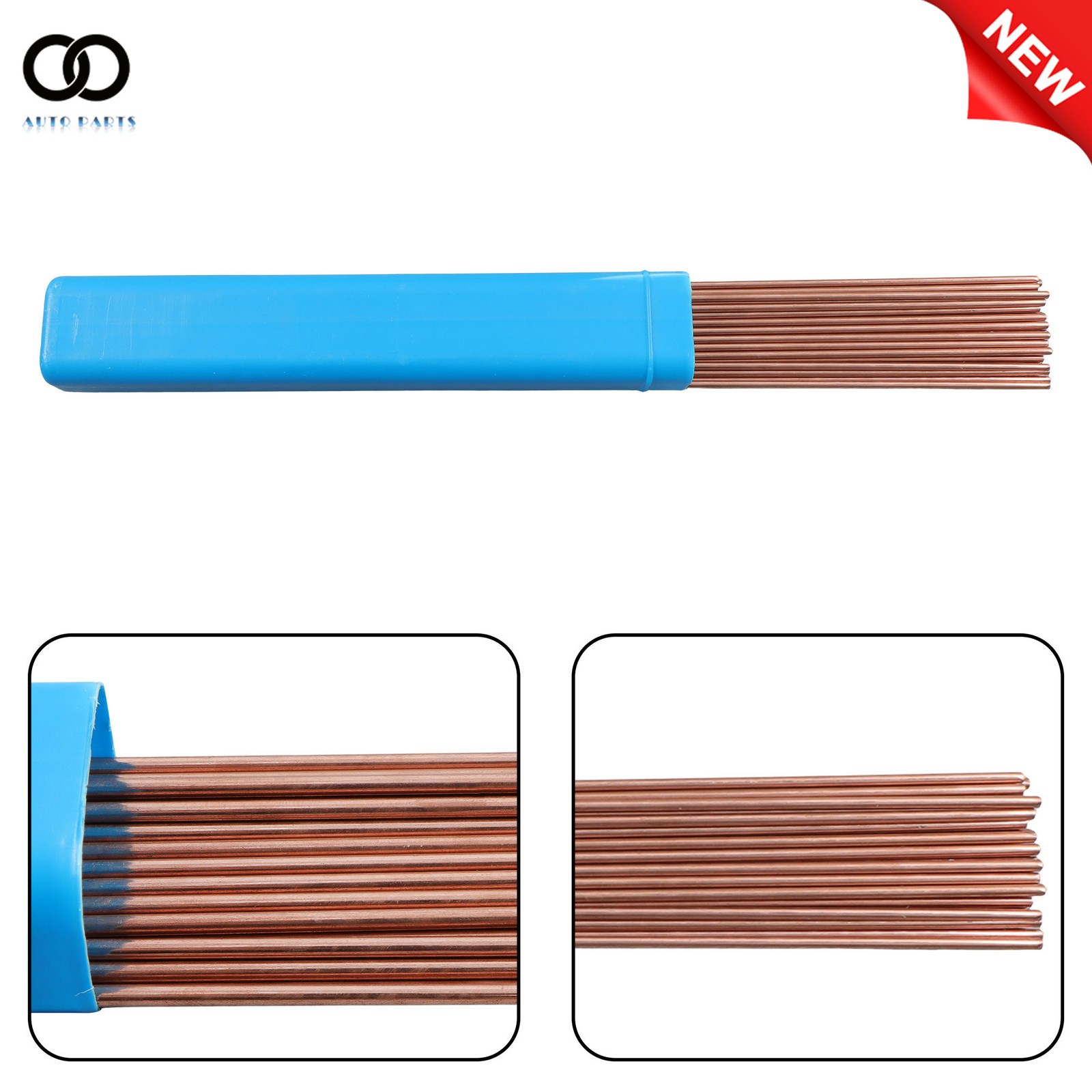 ER70S-6 2-Lbs 1/8″ × 16″ Mild Steel TIG Welding Rod – TIG Filler Rod, TIG Rod