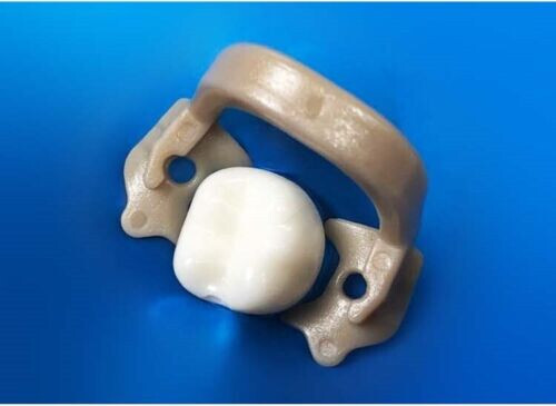 4 Pcs Dental Barrier Clips Rubber Dam Clamps Clip Soft Resin Kerr Style Molar