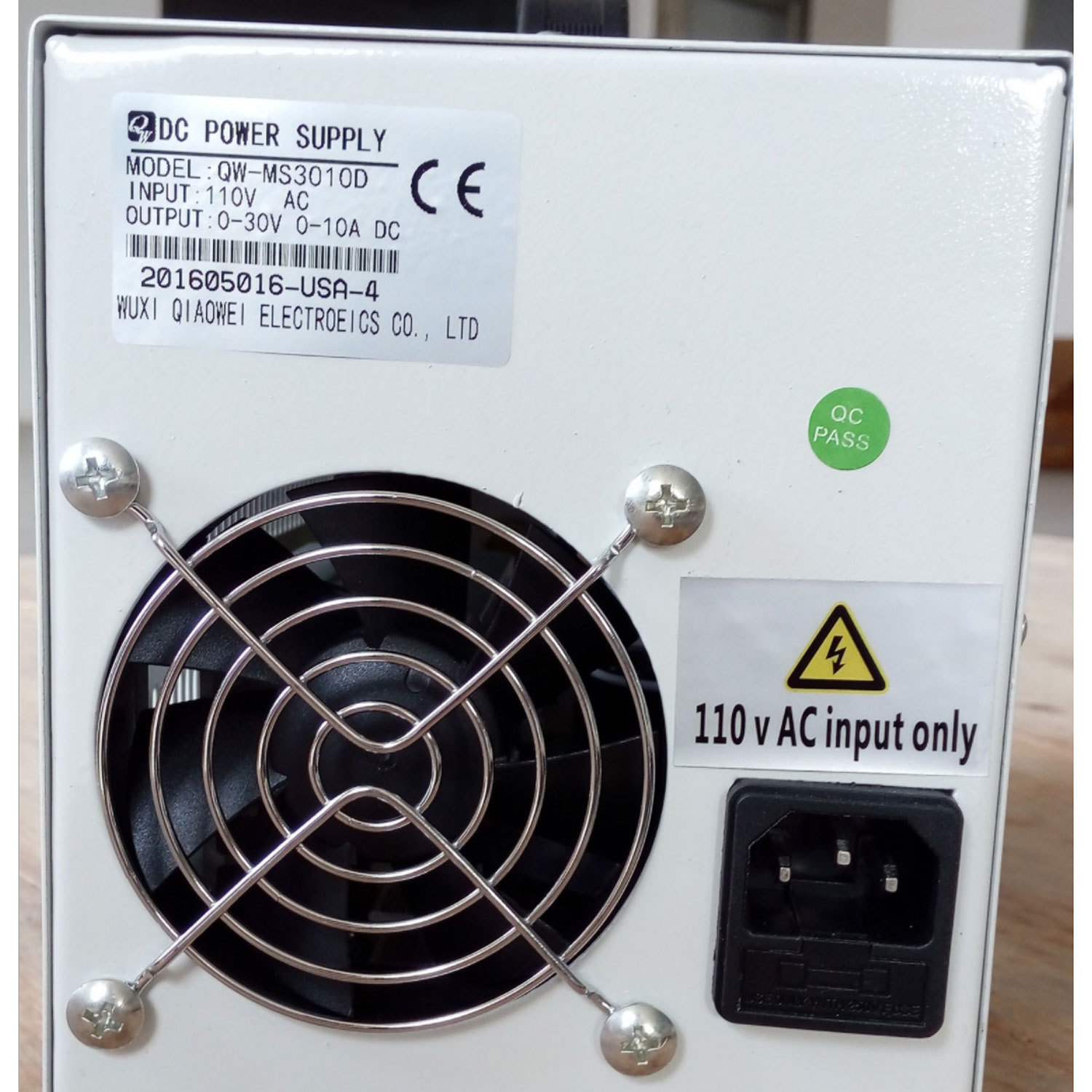 30V 5A/10A Adjustable DC Power Supply Dual Digital Lab Test 110V 60HZ/220V 50HZ