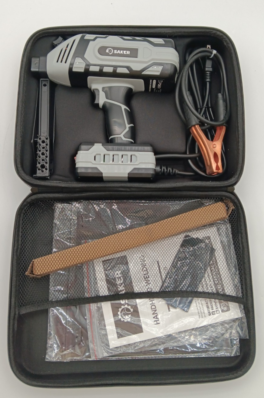 Saker SK-PWM110B Handheld Welding Machine 20-120A IGBT Portable Welder 110V