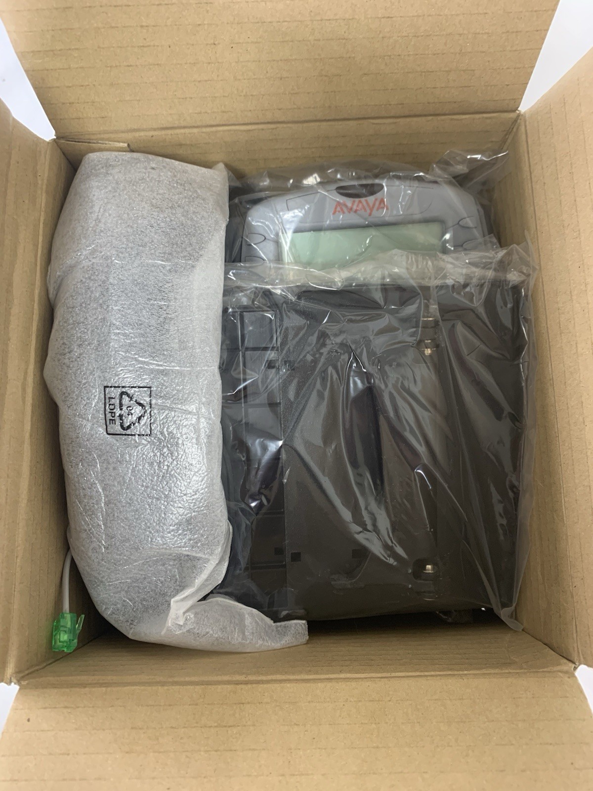 New Avaya 2410 Single Line Corded Phone, Open Box