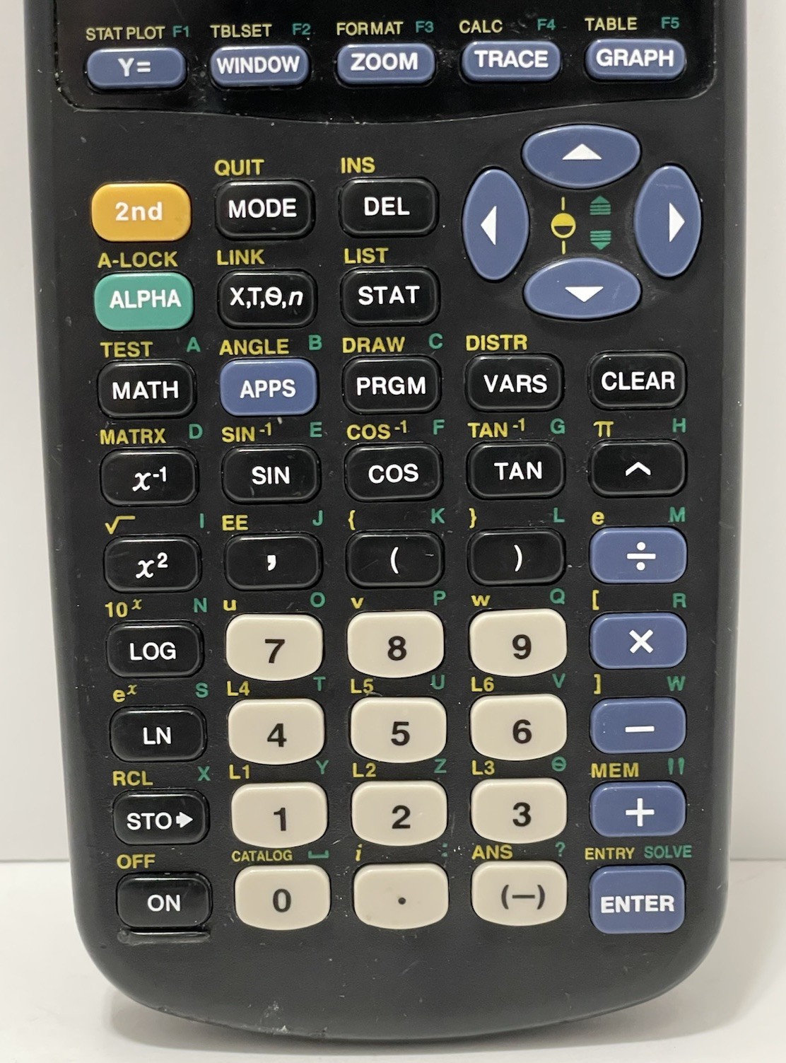 Texas Instruments TI-83 Plus Graphing Calculator – TESTED WORKS – No Cover