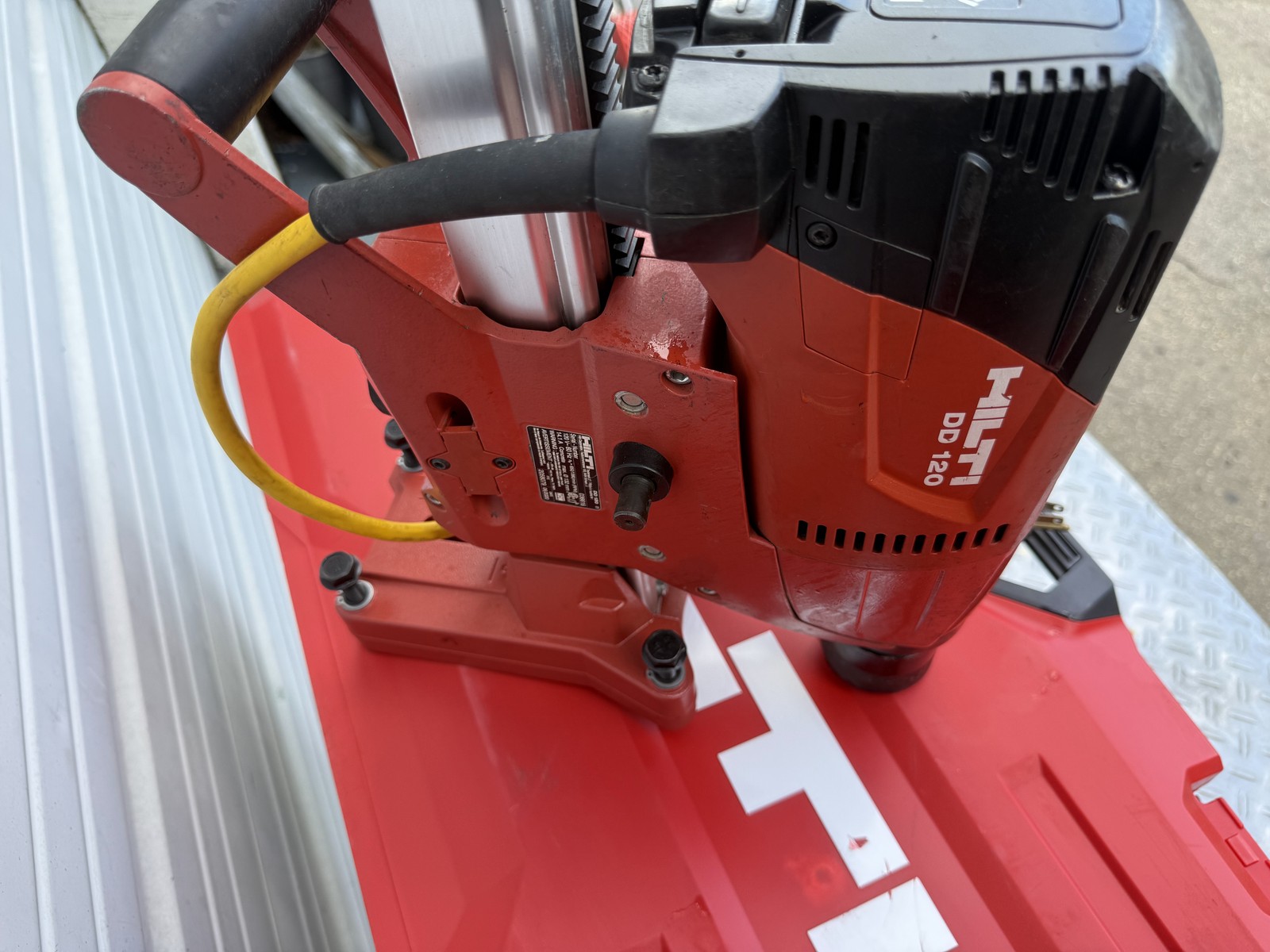 Hilti DD 120 DD120 Core Drill with Rig and Case L@@K #1