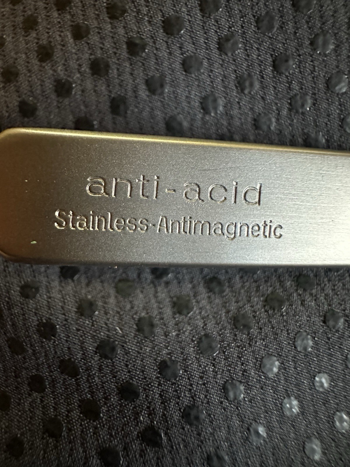One Piece of Excelta Precision Antistatic Tweezers Made in Switzerland. 2ASA
