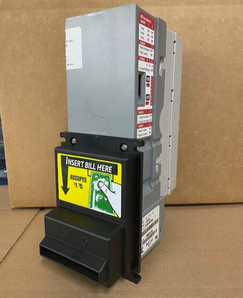 MEI Mars AE 2411 Bill Acceptor 115v – $1 & $5 – Refurbished w/ 90 Day Warranty