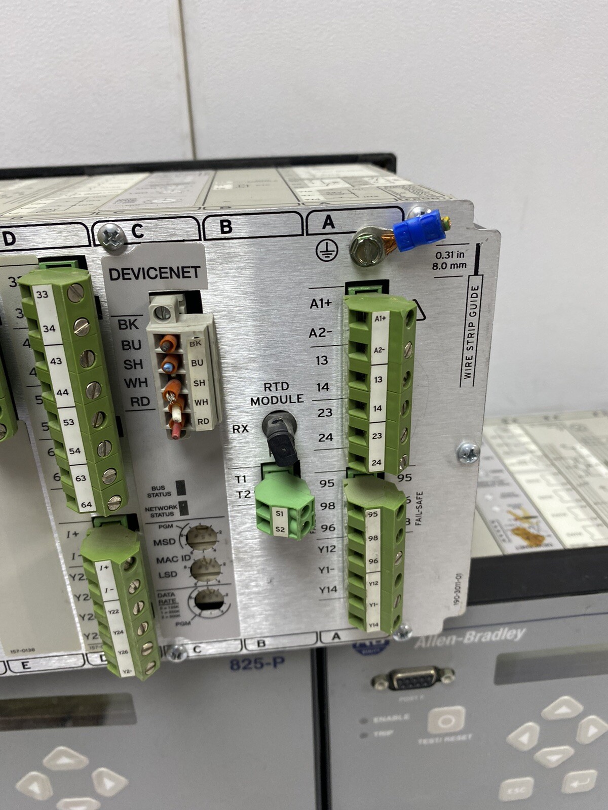 Allen Bradley 825-PD SER. A Control Module