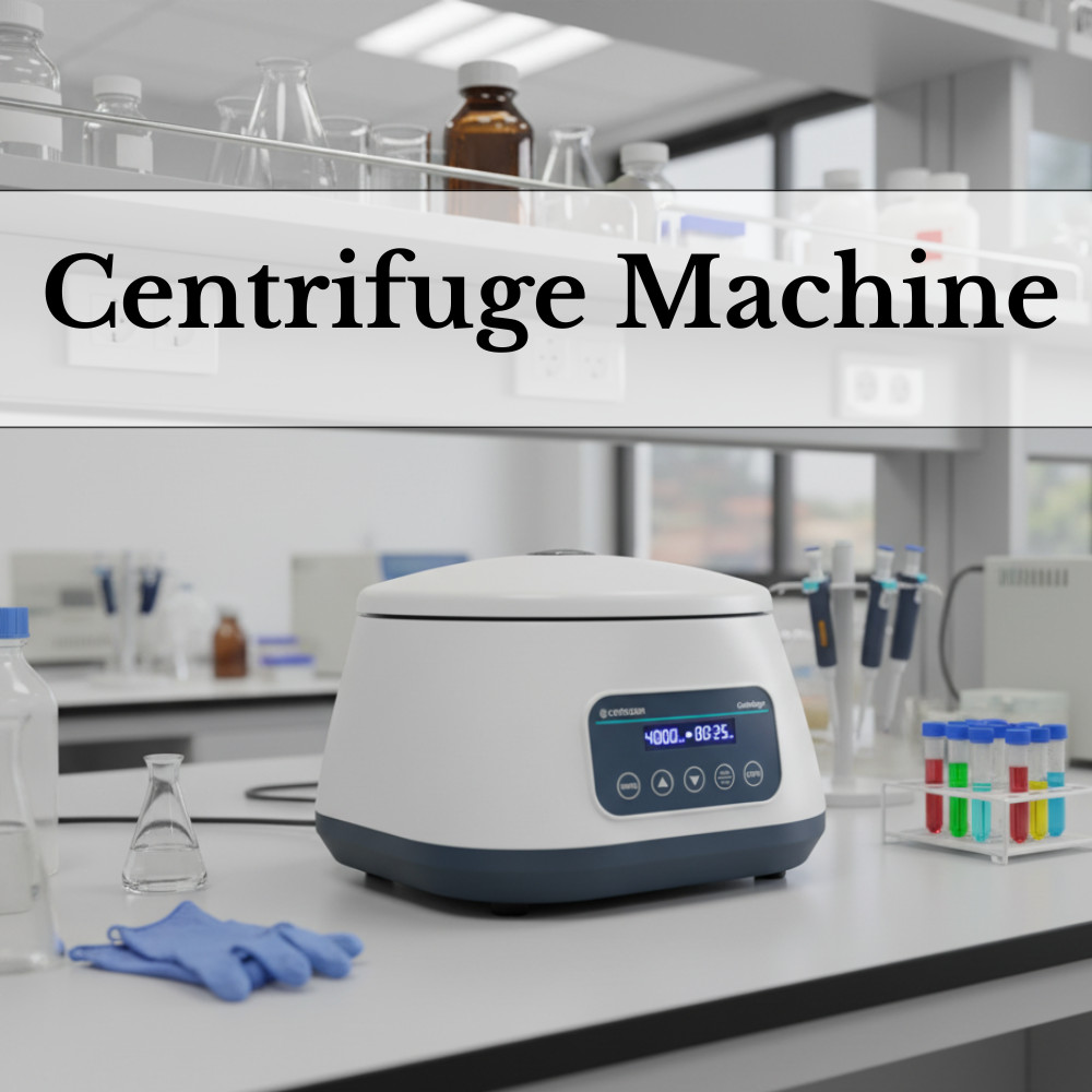 Laboratory Centrifuge Machine | Low Noise Motorized