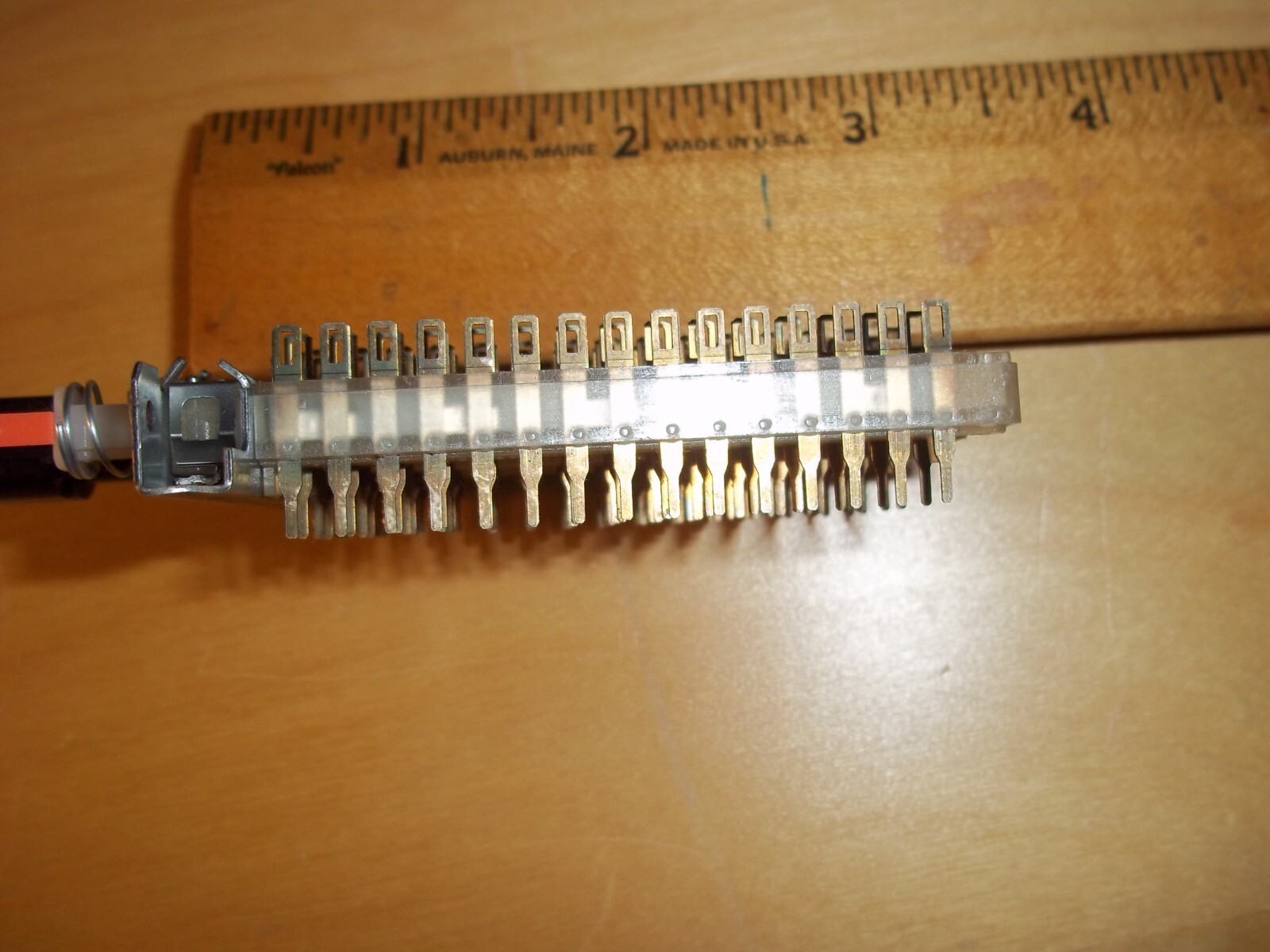 Interlock Push Button Switch 10PDT with COLORED BUTTON INDICATOR
