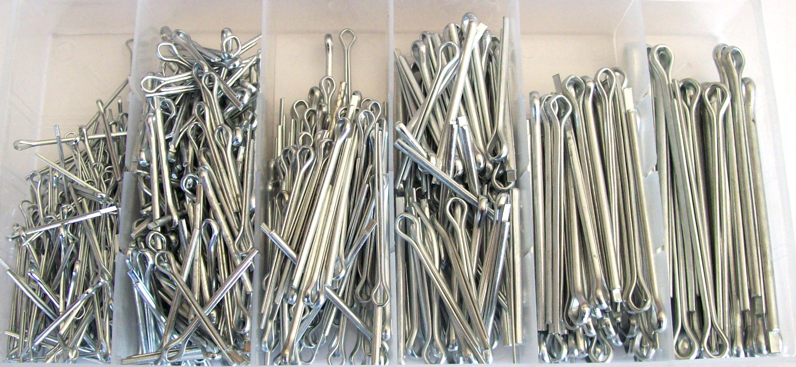 560pc GOLIATH INDUSTRIAL COTTER PIN ASSORTMENT CLIP KEY HARDWARE
