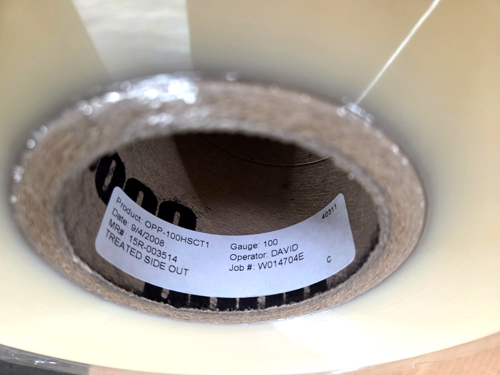 ORIENTED POLYPROPYLENE ROLL FILM (OPP) Roll Clear 100 Gauge 11″ x 5000Ft