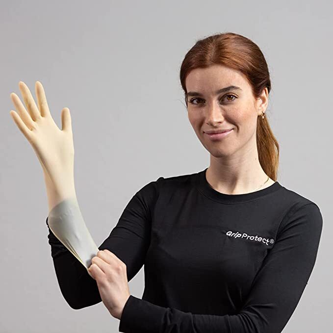 GripProtect Ultra 8 Mil Latex Exam Gloves – GP5701, GP5702, GP5703, GP5704