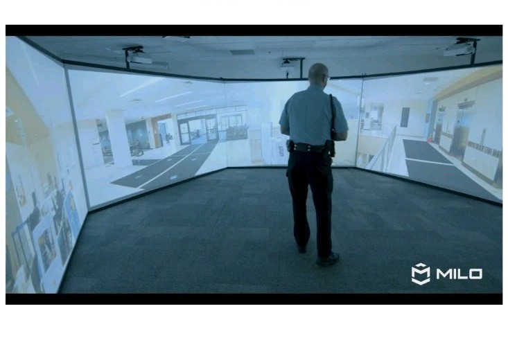 MILO RANGE THEATER 300 FIREARM TACTICAL TRAINING VIRTUAL REALITY SIMULATOR RANGE