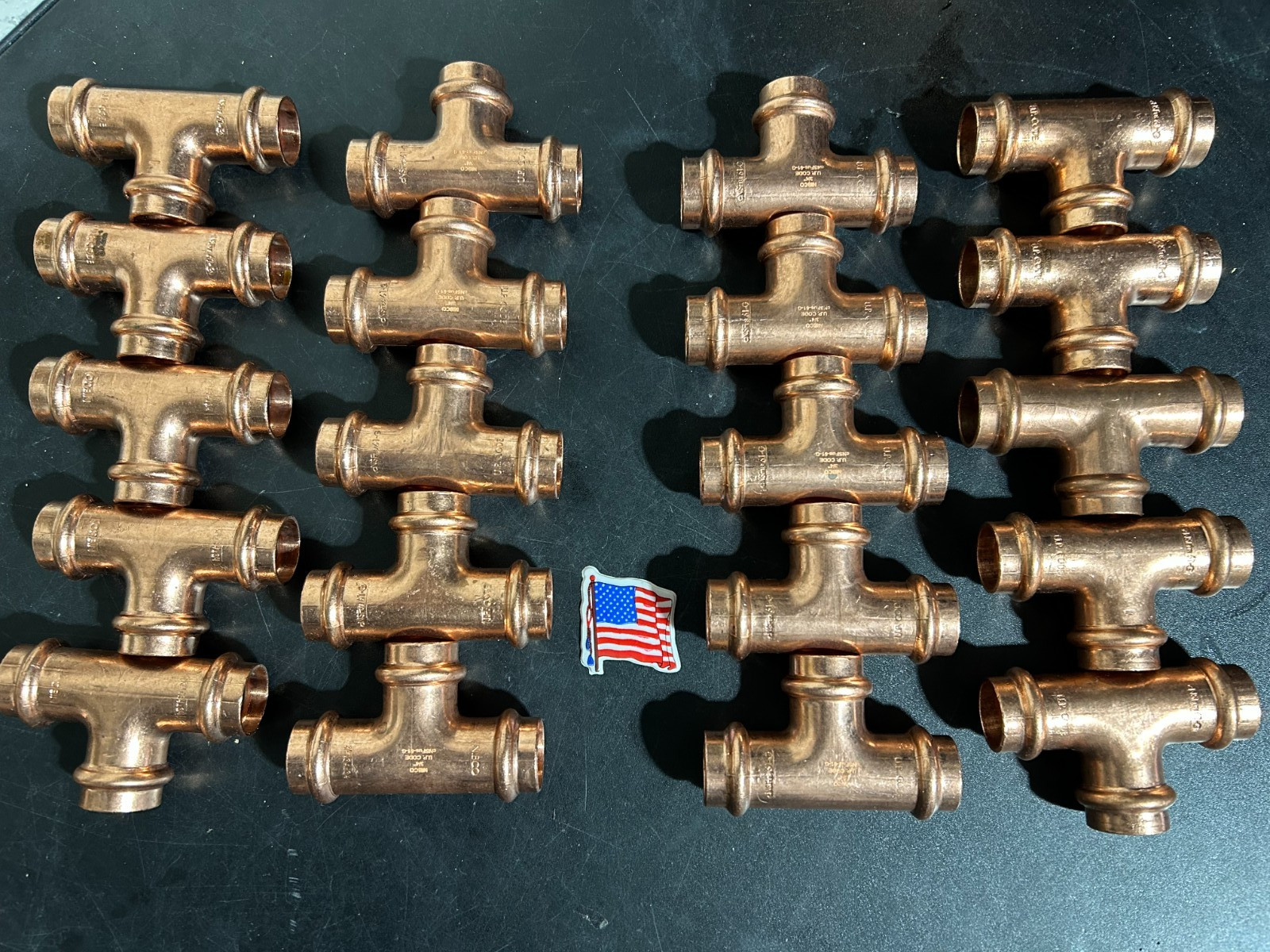 NIBCO PROPRESS 3/4″ TEES (20 pieces) VIEGA *New in Bags* MADE IN USA