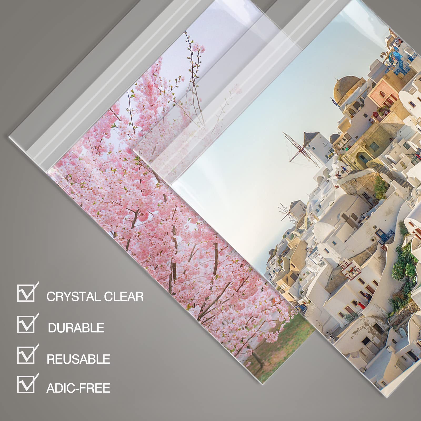 50 Pack 9-7/16×12-1/4″ Acid-Free Crystal Clear Sleeves for 9×12 Art Prints