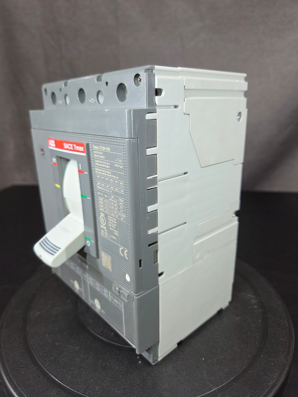 ABB SACE Tmax XT5N 400 3 Pole 400 Amp 600v Circuit Breaker New Open Box