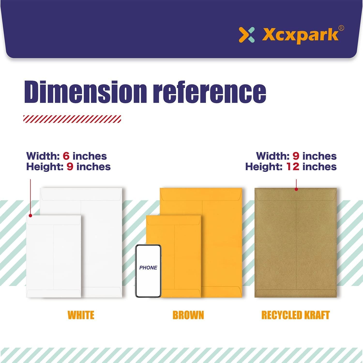 120 PCS 6×9 inches Security Catalog Envelopes Printable Self Seal Envelopes A…