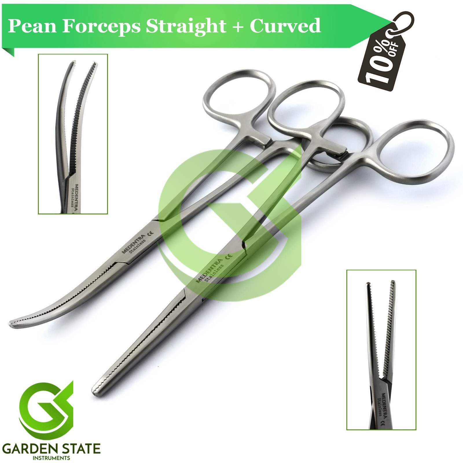 43Pcs Hysterectomy Abdominal Surgery Operative Surgical Instruments with Box