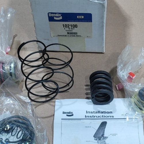 Bendix 102100 E-10 Air Brake Pedal Valve Repair Kit