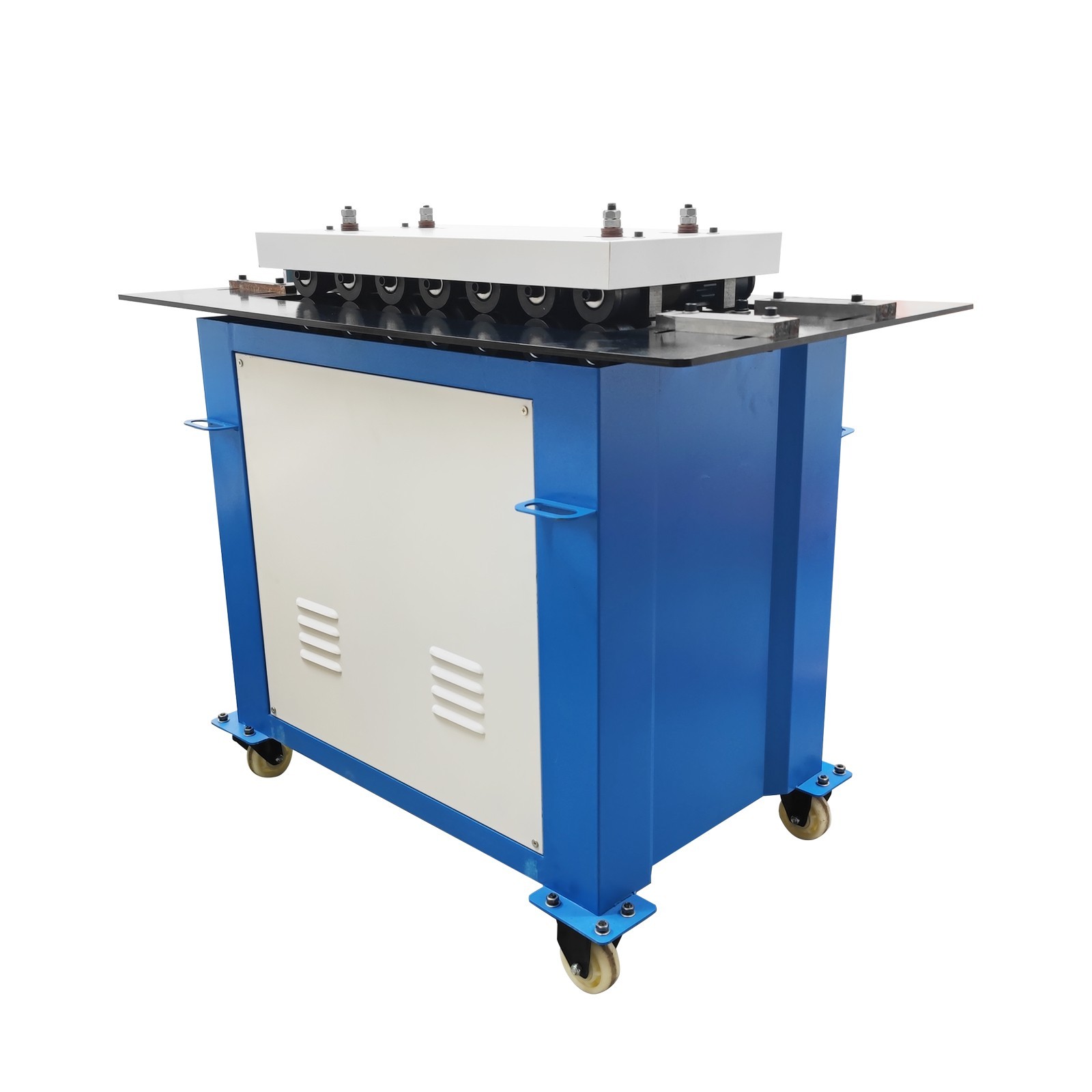 220V Seam Lock Roll Former Sheet Metal Seamer 0.5-1.2mm Single Flat Seam 1.5KW