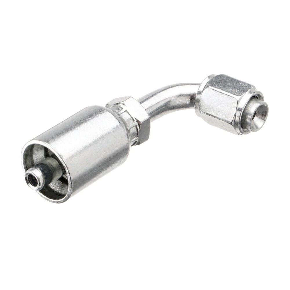NEW 10 PCS 13943 4-4 PK STYLE HYDRAULIC HOSE FITTINGS 1/4″ FJIC 90 Degree