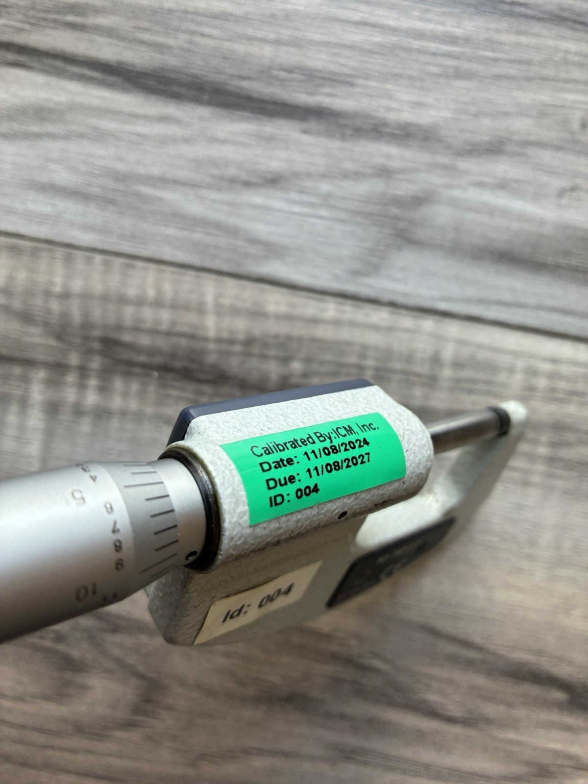 MITUTOYO 0-1” Digimatic Outside Micrometer, 0.00005”, Model #293-815