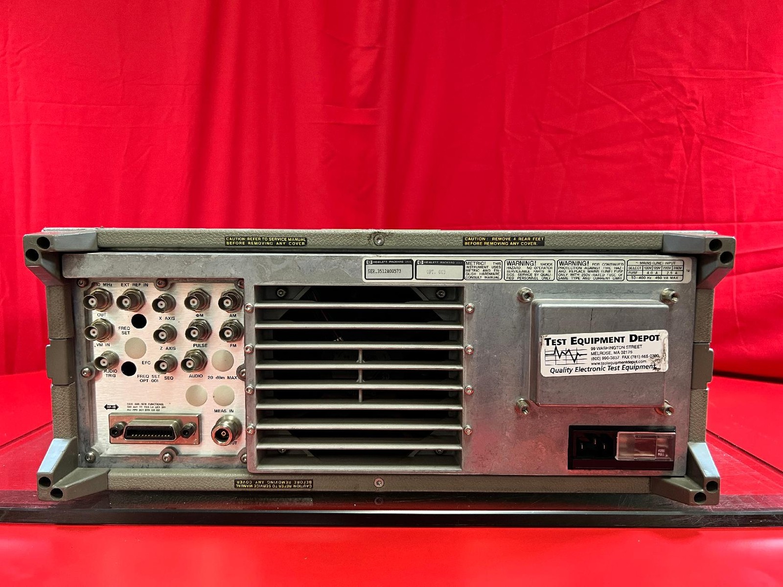 Agilent/Keysight 8644B OPT. 003, Synthesized Signal Generator, 252kHz-1030MHz