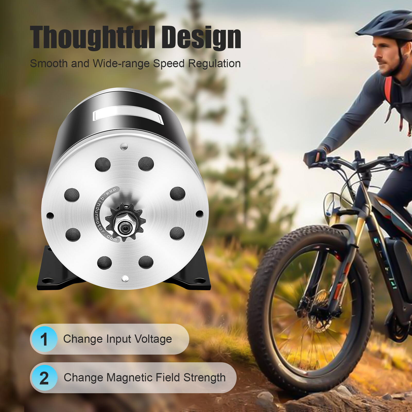 36V 1000W Brush Motor for Electric Scooter Quad Razor E-Bike Go-Kart MY1020