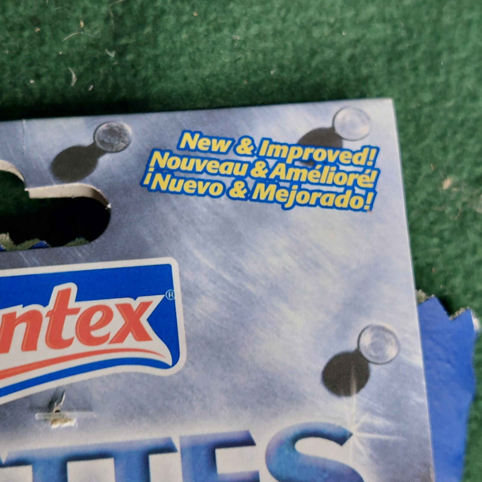 Spontex Bluettes Neoprene Gloves 1 Pair of Large Blue Premium Heavy Duty Gloves