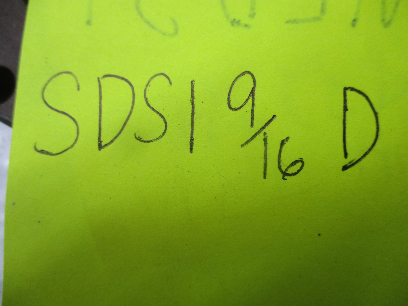 INDUSTRIAL SPARE SDS1-9/16D BUSHING UNMP