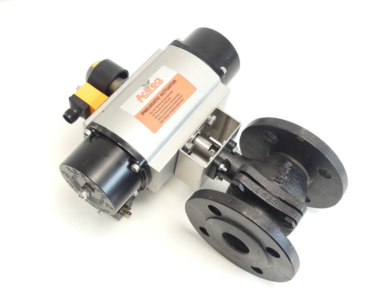 Actreg ASR 130 Actuator with ICP DN40 PN16 Ball Valve