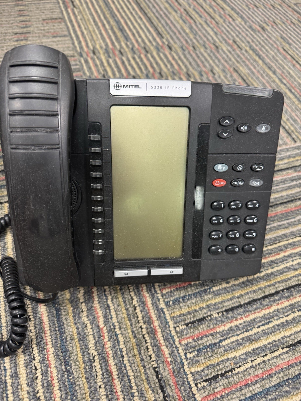 Mitel 5320e IP Phone w/Backlit Display (50006634) – Used Tested – B Grade