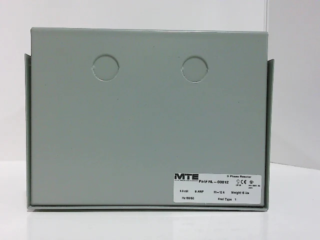 MTE RL-00812 Line/Load Reactor 3-Phase 8A 208-690VAC NEMA 1 Enclosure