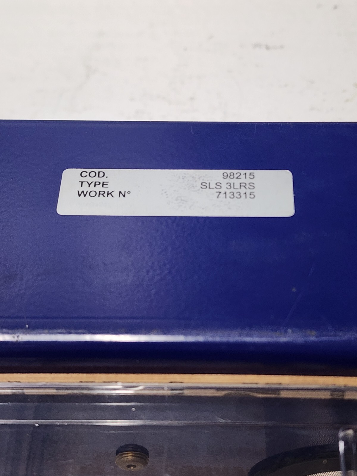 TECHNOSYSTEMS LUBRICATION SYSTEM 98215 USED 98215 SLS 3LRS