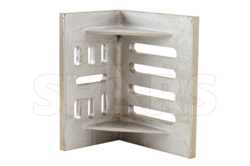 Ground .0005″ Webbed Slotted Angle Plate 12 x 9 x 8″ High Tensile Cast Iron R