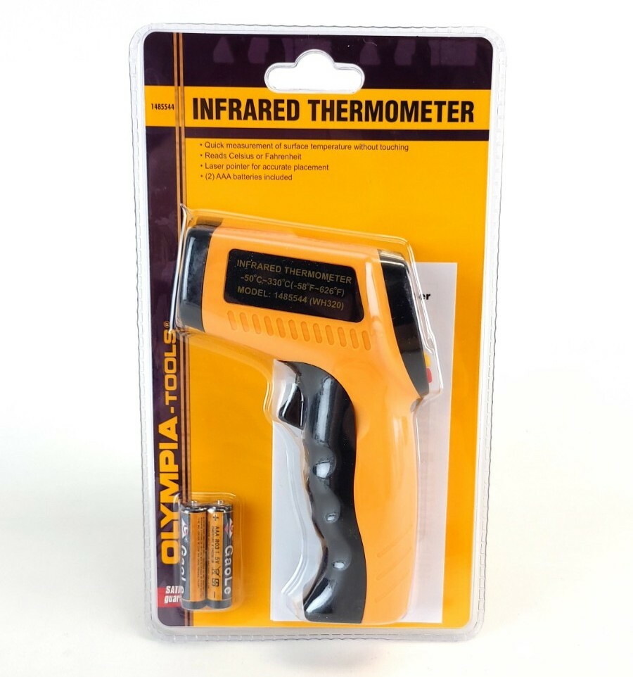 Infrared Thermometer w/Backlit LCD Non-Contact Digital Laser Pyrometer New