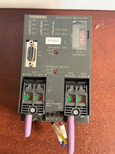 Siemens 6ES7972-0AB01-0XA0 Diagnostic Repeater