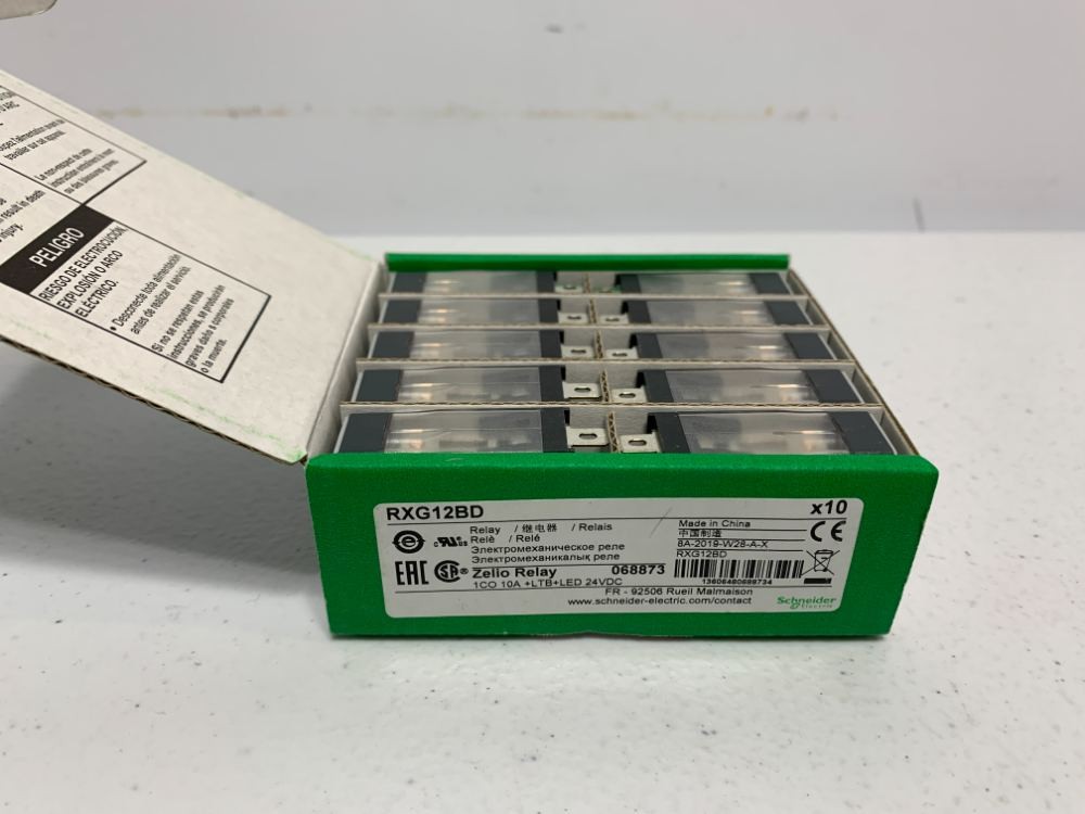 Schneider Electric RXG12BD Relay 10A 24VDC SPDT