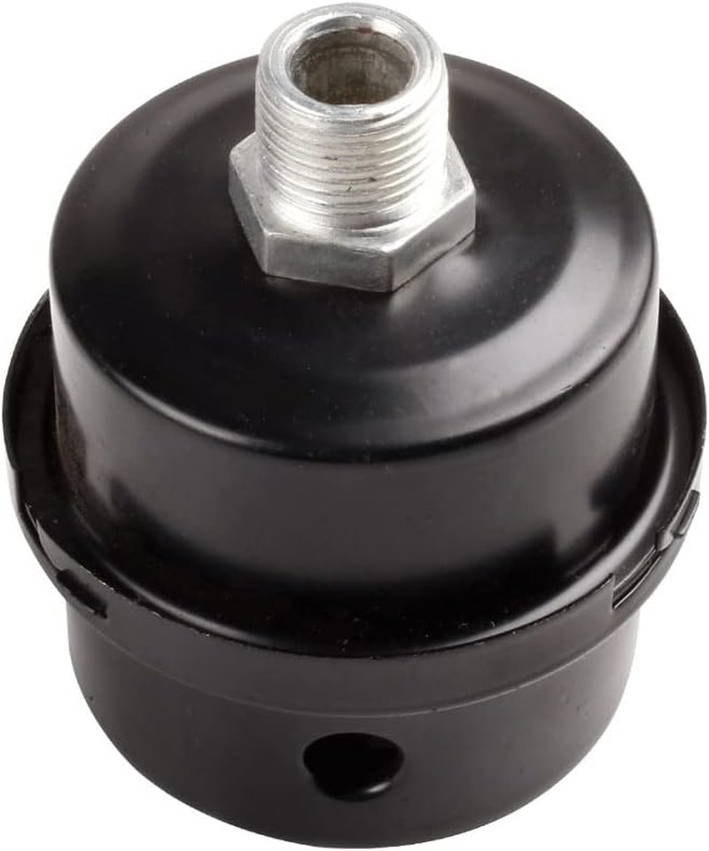 3/8″ Male Thread Diameter (0.63In / 16Mm) Air Compressor Silencer & Filter, Meta