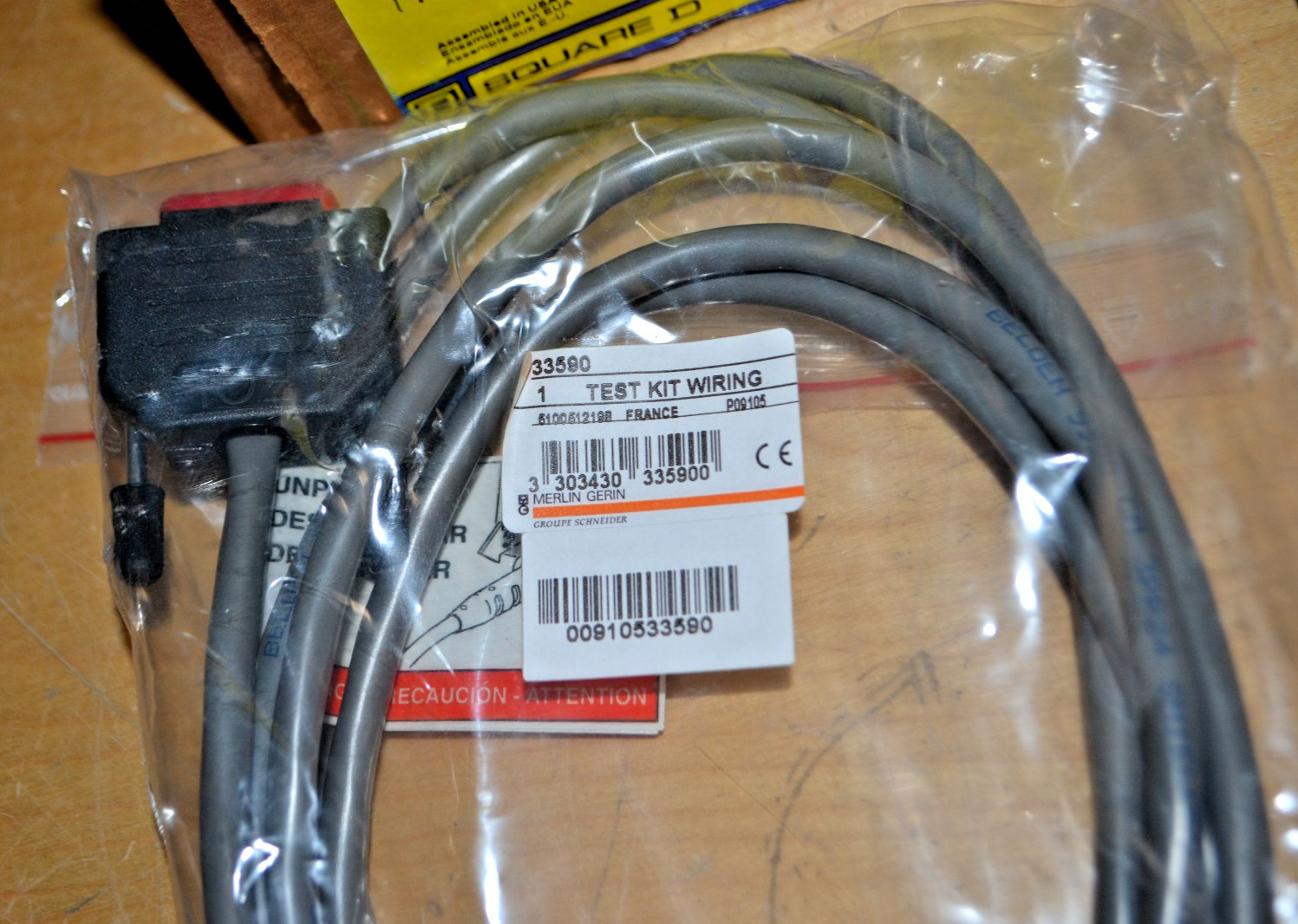 Square D Schneider Electric ~ S33594 Hand Held Breaker Test Kit, HHTK ~ Complete