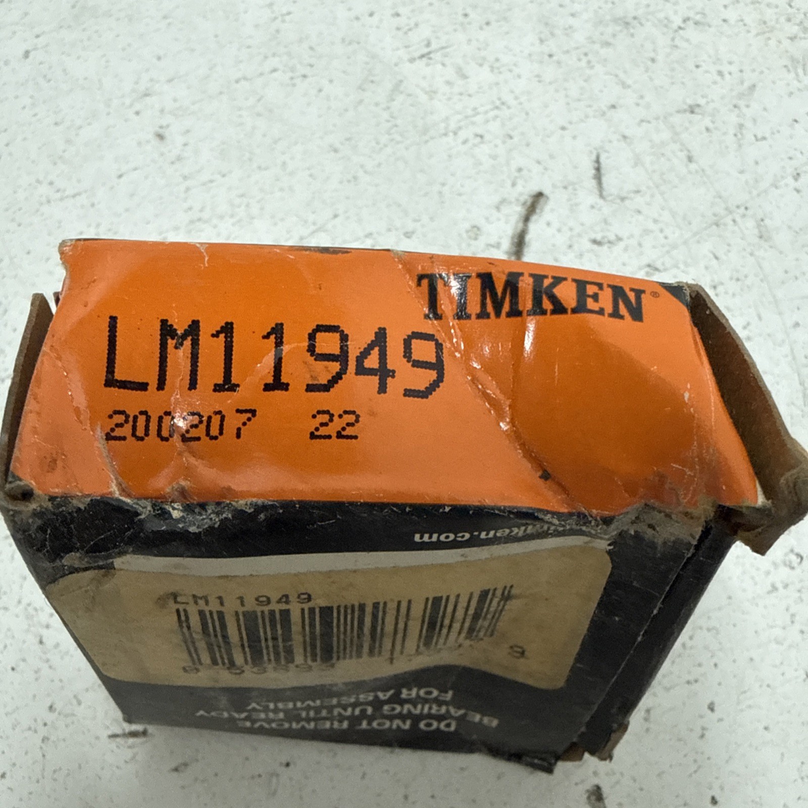 TIMKEN LM11949-LM11910 / LM11949LM11910 **NOS**