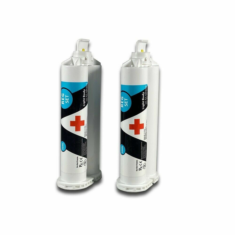 REDLAND Impression Material VPS Light Body Regular Set 40 x 50ml + 96 Tips
