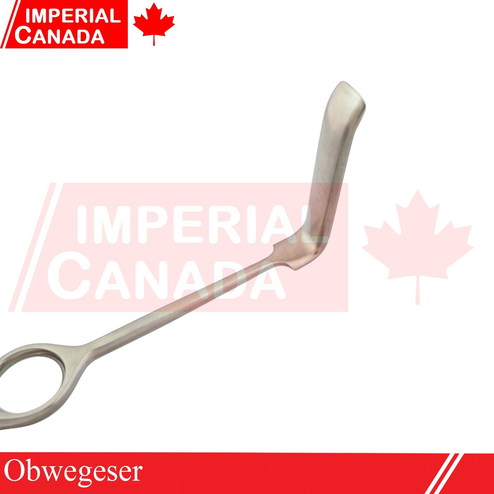 Obwegeser Quality Soft Tissue Retractor (23cm) 72x15mm Curved Up Stainle KLP7007