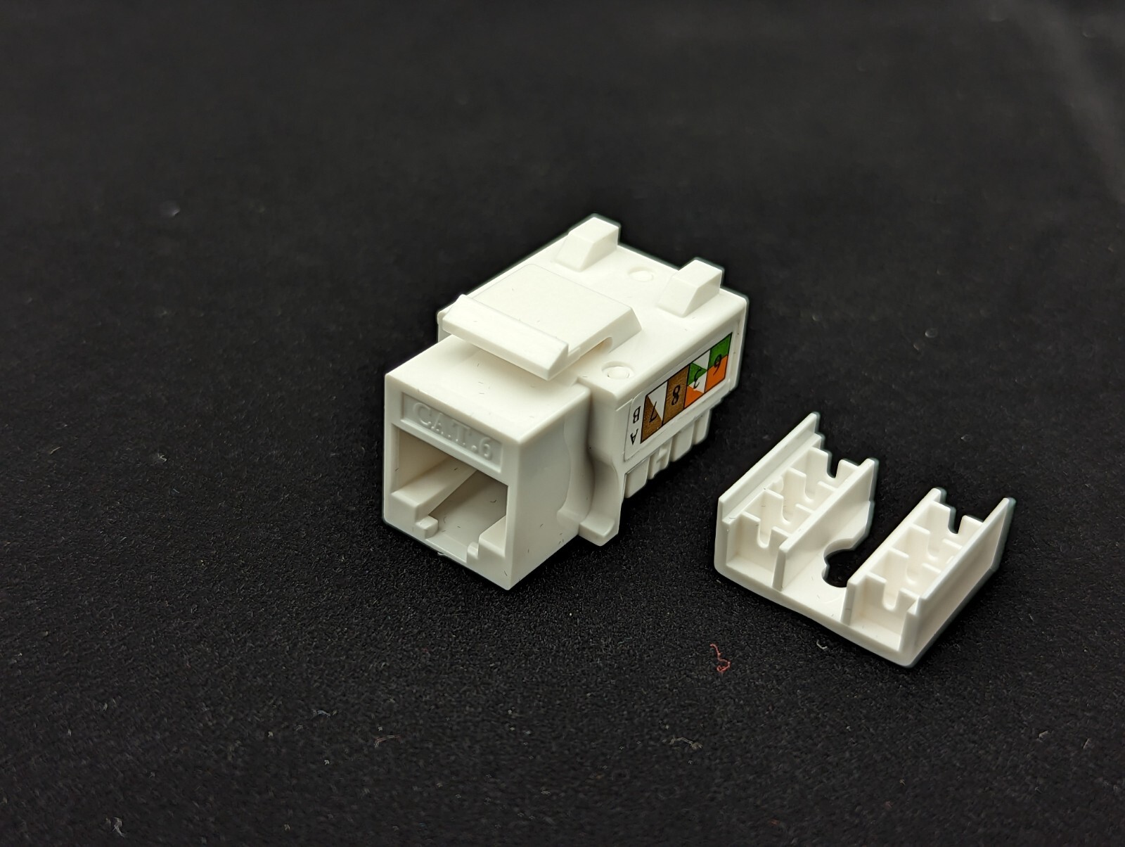 Bulk CAT6 Punchdown RJ45 Keystone Jack Network Adapter 100pcs 200pcs 500pcs