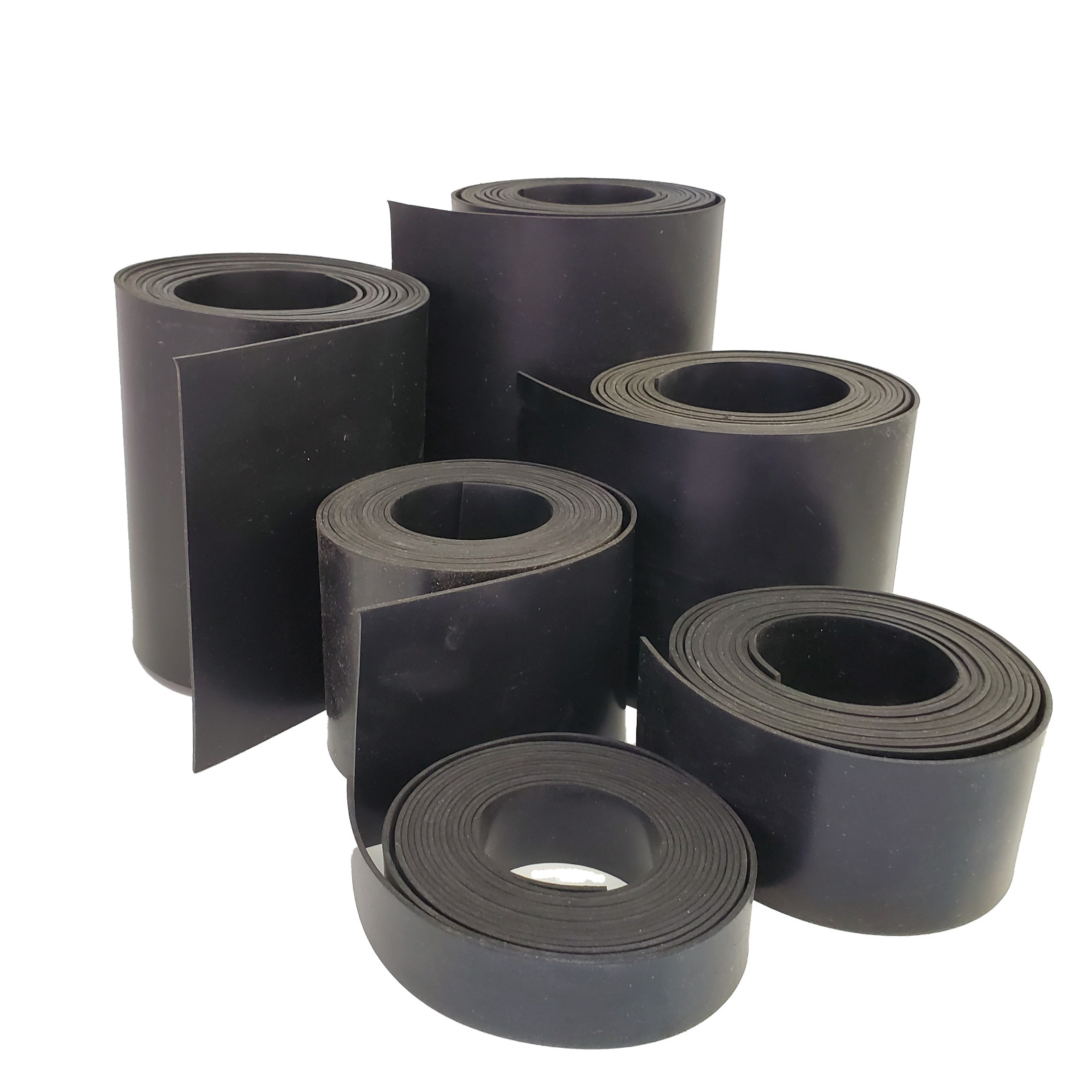 Neoprene Rubber Sheet Solid 1/32 Thick x 36″ Wide x 12″ Long 60A Duro Black