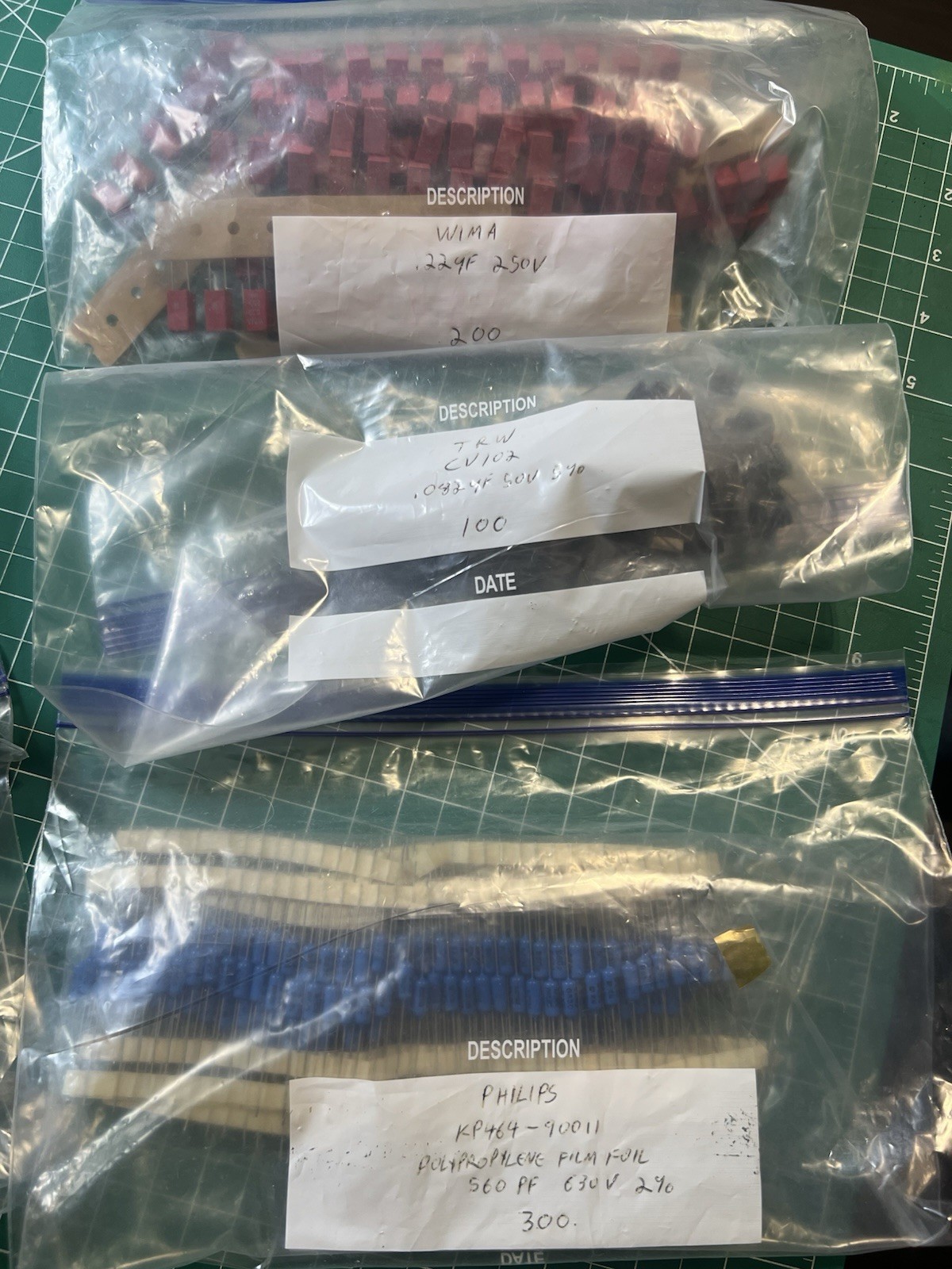 HUGE 11lb Lot Of Electronic Components NOS