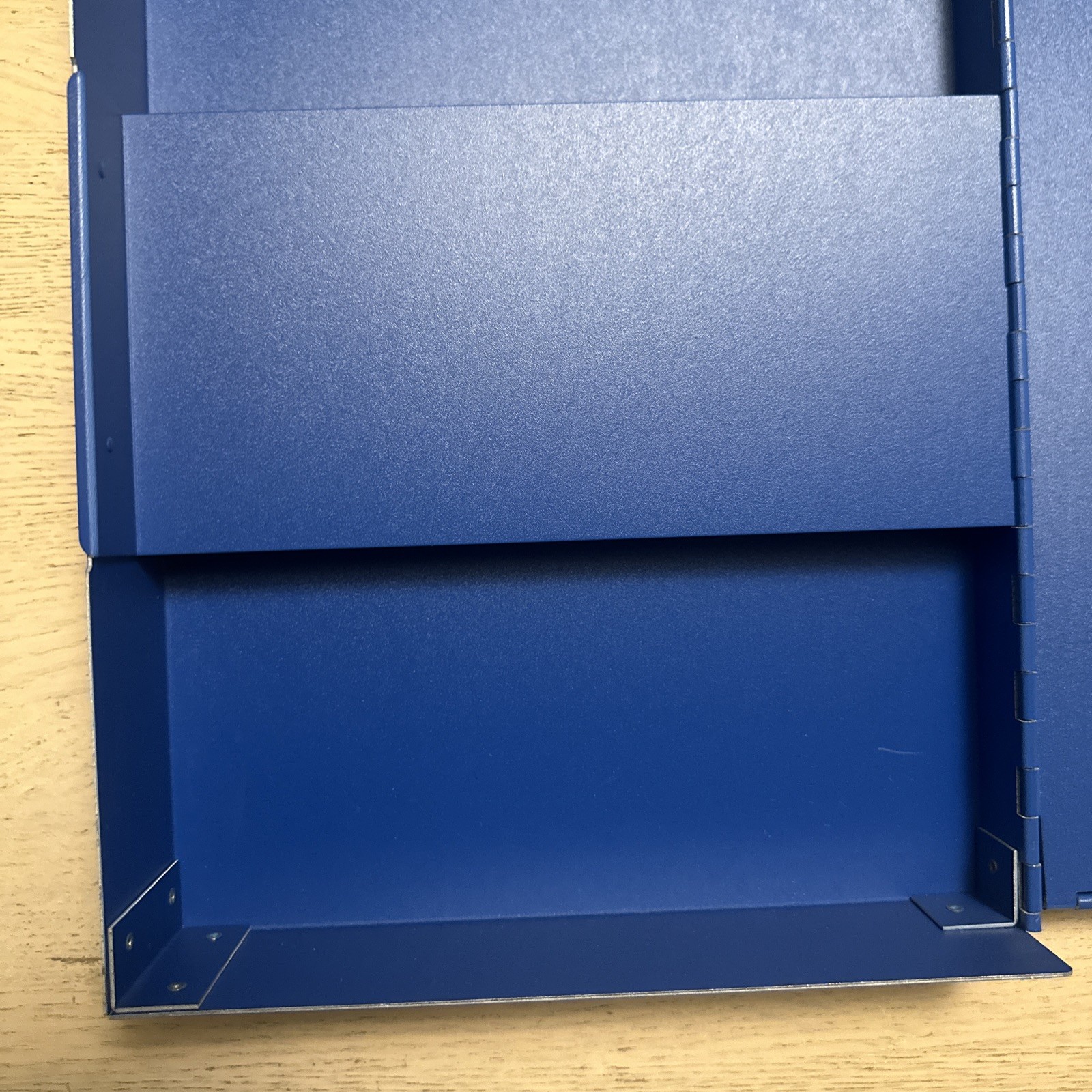Vintage Kraft Foodservice Drivers Aluminum Side-Open Forms Folder NEW Never Used