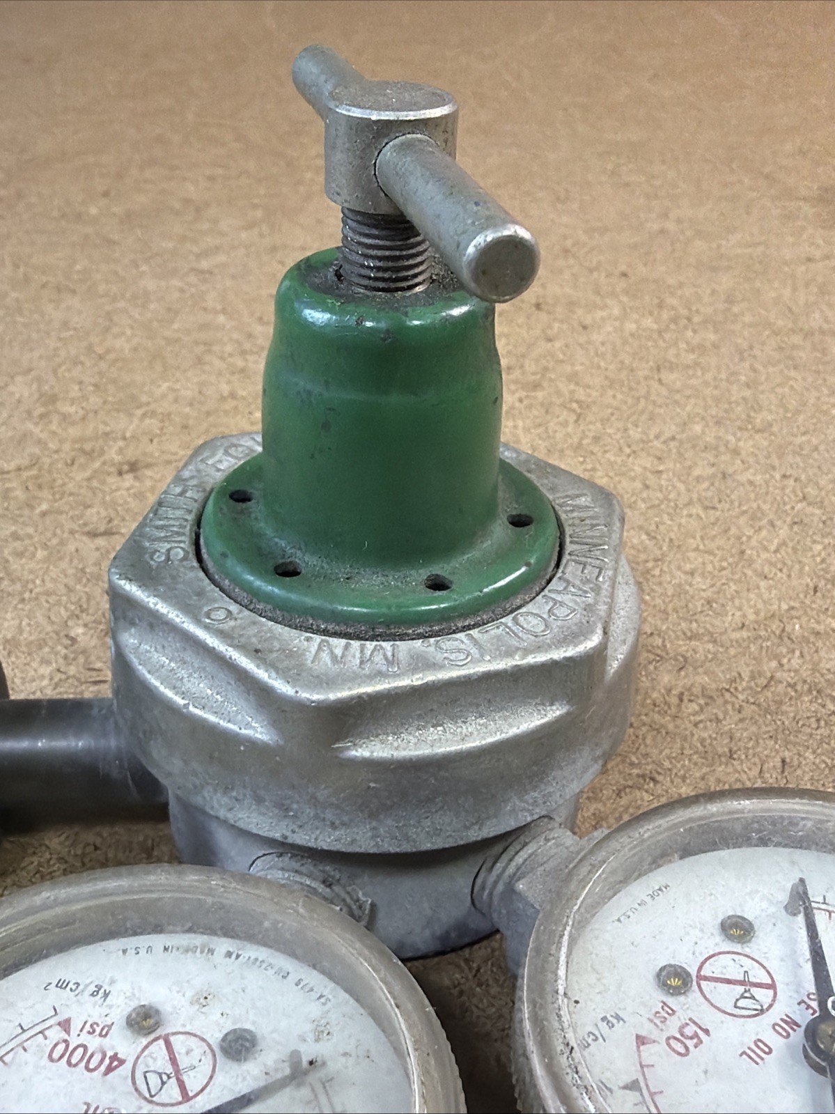 Smiths Oxygen & Acetylene Regulator H1710A-540 Used Welding Torch Gauge GUC!