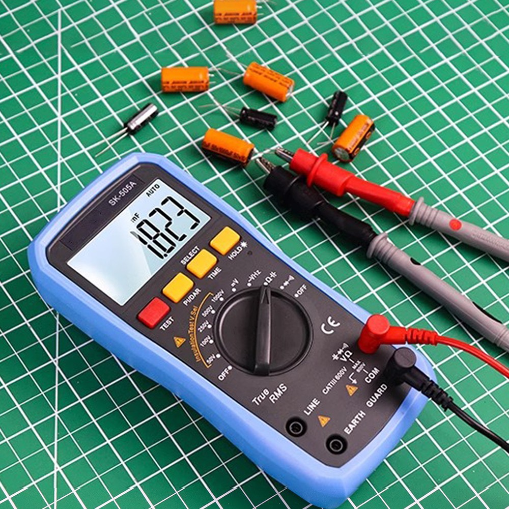 Digital Insulation Resistance Tester Megohmmeter Multimeter 1000V Ohm Voltmeter