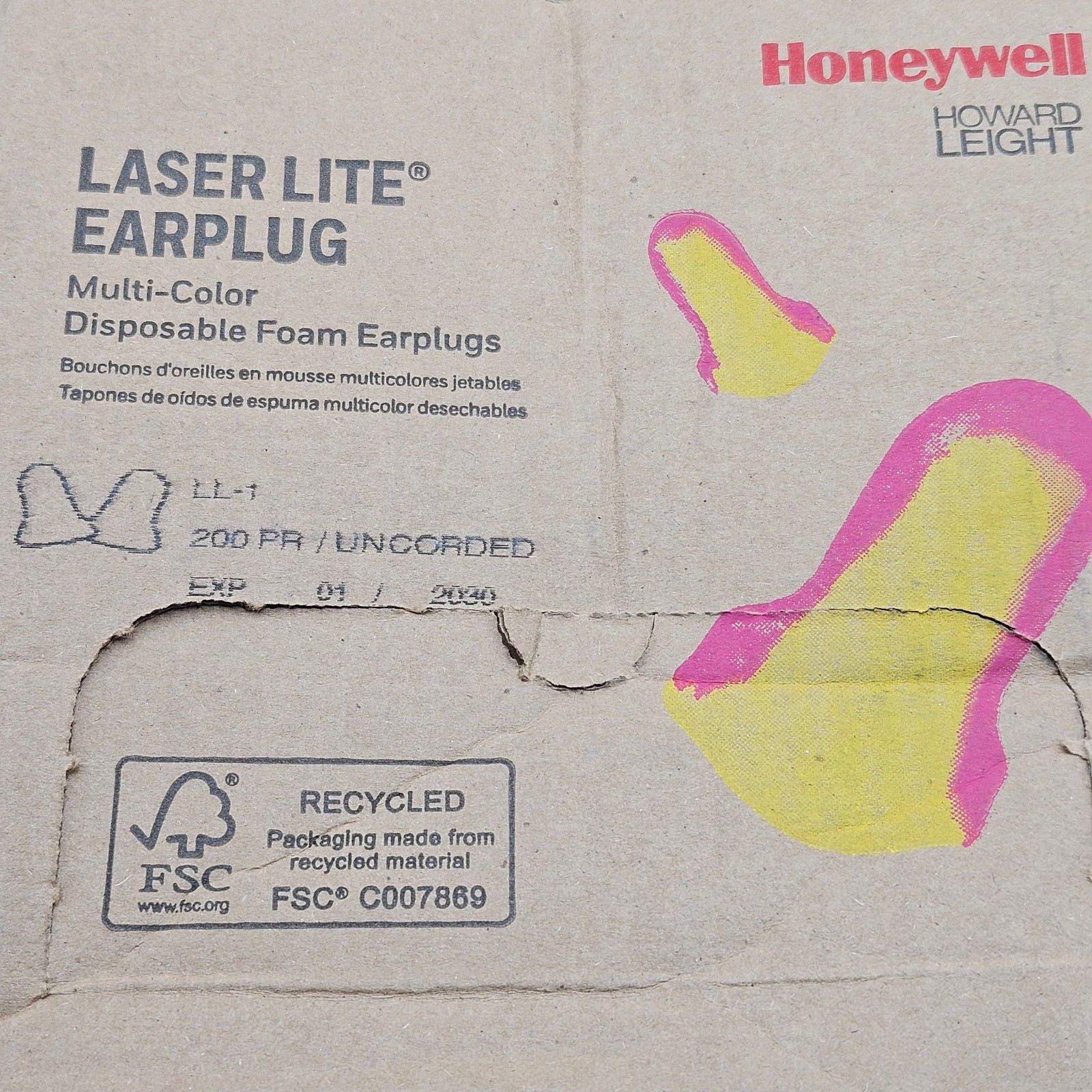 LOT of 4 Loop -Dream – Blue / laserlite honeywell / foam o Ear Plugs for Sleep